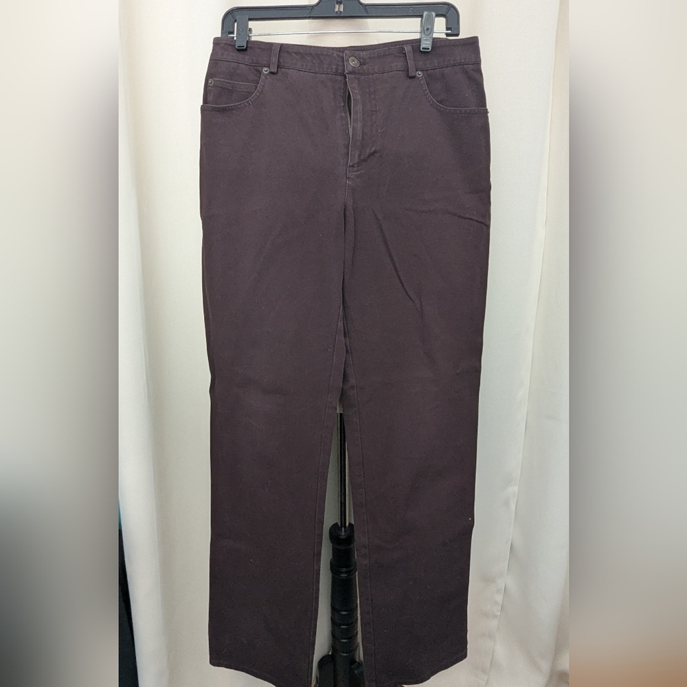 Chocolate Brown Eric Jeans, Straight Leg 32/32